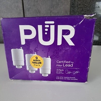 PUR RF-3375 Filter Faucet Mount Certified to Lead 3 Pack Brand New - Image 1 of 2