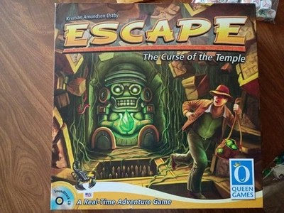 Escape The Curse of the Temple, INCOMPLETO, LEER DESCRIPCIÓN, Queen Games  Foto 1 de 4
