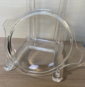 PYREX Round Clear Glass (Has 2 Chips) 20-470-C Lid Replacement to Casserole Dish - Bild 1 von 10