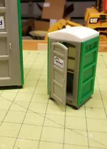 New Miniature Portable "Porta-Potty" Toilet for 1/24 Scale Construction Sites - Picture 1 of 3