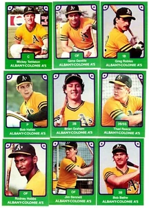 1984 TCMA Albany-Colonie A's Team Set (26) Oakland A's - Bild 1 von 3