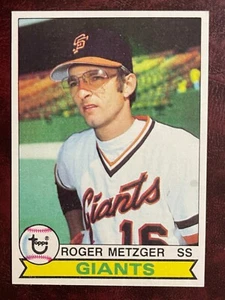 1979 Topps Set ROGER METZGER #167 S.F. GIANTS **MINT** 50/50 *VENDING* Raw - Picture 1 of 2