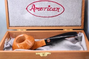 UNSMOKED NEW MARK TINSKY PIpe 1988 Curt Rollar 5-88 CR 8 Xl Rhodesian Bulldog BO - Picture 1 of 24