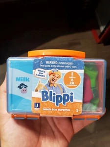 Neue Blippi Brotdose Surprise ORANGE mit exklusiver Figur, 2 Zubehörteilen & mehr - Bild 1 von 1
