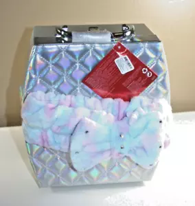 NEW Claire's Makeup Suitcase Set with Hair Wrap - Picture 1 of 4