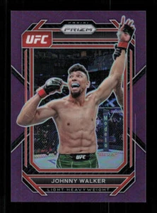 2023 Panini Prizm UFC #169 Johnny Walker Purple Prizm #'d /149 - Picture 1 of 2