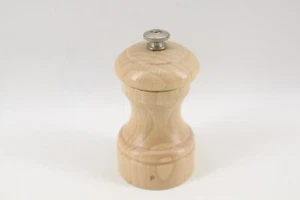 Vintage Peugeot Paris 4” Pepper Mill Grinder BeechWood Made in France NEW - Picture 1 of 6