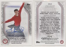 2018 US Olympic & Paralympic Team and Hopefuls /50 Jeremy Abbott Rookie Auto RC