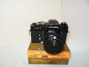 Minolta XE-7 35mm Film Camera w/MC Rokkor-X 50mm Lens - Picture 1 of 9