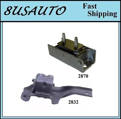 2PCS MOTOR & TRANS MOUNT FIT 1999-2003 FORD LOBO 5.4L 2WD (2ND DESIGN) - Image 1 of 4