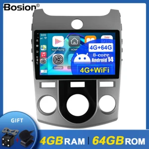 Radio de coche 9"" Android 14 para Kia Forte 2010-2017 GPS DSP CarPlay 4G+64G WIFI USB - Imagen 1 de 14