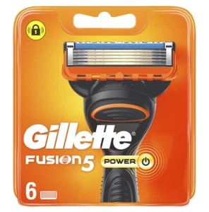 Pack 6 Lames GILLETTE Fusion 5 POWER* Recharge de Rasoir Paquet Lot Gilette NEW* - Bild 1 von 8