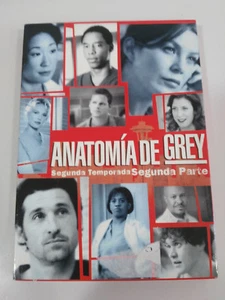ANATOMIA DE GREY SEGUNDA TEMPORADA 2 - SEGUNDA PARTE 4 X DVD Español ingles - AM - Imagen 1 de 6
