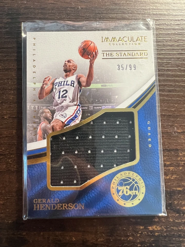 A102,728 - 2016-17 Immaculate Coll. The Standard Relics #65 Gerald Henderson/99 - Image 1 of 1