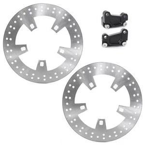Enforcer 13" Big Brake Front Rotors Kits for Harley Touring FLHR FLHT FLHX 09-23 - Bild 1 von 9
