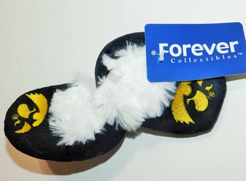 Iowa Hawkeyes Baby Bootie Slippers, Small 6-9 months Cover