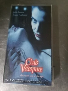 Club Vampire VHS Horror John Savage Starr Andreeff Check Your Soul At The Door - Picture 1 of 3