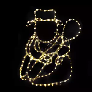 3D Lichterschlauchfigur Schneemann LED Weihnachten Weihnachtsdeko - Bild 1 von 1