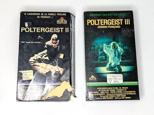 Poltergeist II & III (VHS) French Tested  - Bild 1 von 12