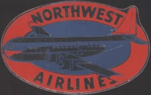 U.S 1950. Northwest Air Lines, Decal - Bild 1 von 1
