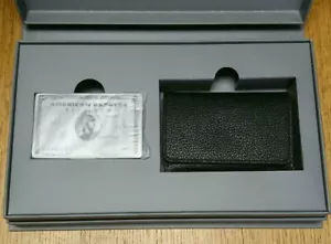 Étui pour cartes American Express AMEX membres platine seulement pas à vendre rare - Photo 1 sur 5