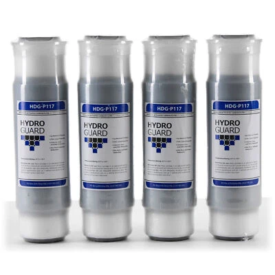Aqua-Pure AP117 Cuno Compatible GAC Water Filters Premium Carbon HDG-P117 - 4 PK - Image 1 of 4
