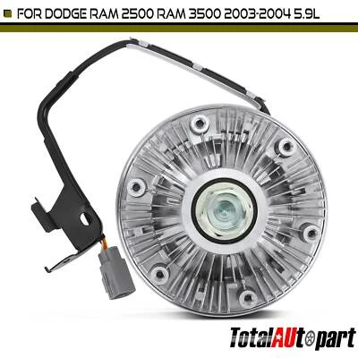 1x Embrague ventilador eléctrico nuevo para Dodge Ram 2500 Ram 3500 2003 2004 5,9 L a 1/4/04 Foto 1 de 4