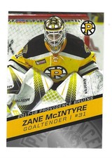 2017-18 Providence Bruins (AHL) Zane McIntyre (goalie)