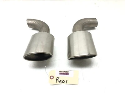 Lincoln Corsair 2020-2025 2,0 L escape trasero silenciador punta izquierda y derecha fabricante de equipos originales #corte Foto 1 de 4