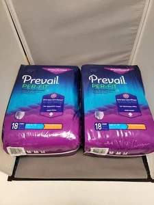 2 Pack - Prevail Disposable Underwear Female Large 18 Count "36 Total" - Picture 1 of 2
