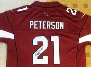 Patrick Peterson Signed Autograph Arizona Cardinals NFL Jersey EXACT PROOF LSU - Picture 1 of 5