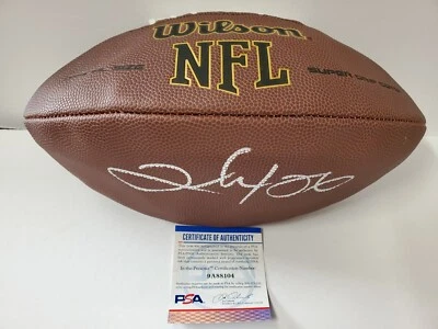 DENVER BRONCOS CLINTON PORTIS AUTOGRAPHED SIGNED FOOTBALL PSA COA - Image 1 of 2