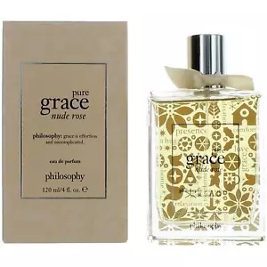 Philosophy Women's Eau De Parfum Spray Pure Grace Nude Rose, 4 oz - Picture 1 of 1