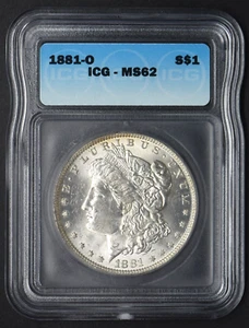 1881-O Morgan Silver Dollar ICG MS62 $1 - COINGIANTS - - Picture 1 of 2