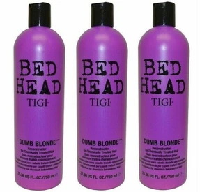 3X Tigi Bed Head Dumb Blonde Reconstructor Conditioner 25.36 Oz Each - Picture 1 of 4