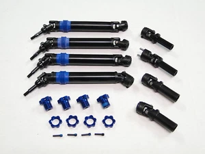 NEW TRAXXAS REVO 3.3 Axles F/R +Center Driveshafts & Hex Hubs E REVO RR4 - Picture 1 of 3