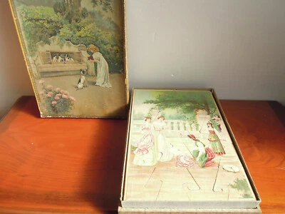 Ancien jeux  N.K.Atlas Paris coffret Puzzle  - Photo 1/4