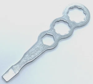 Penn Schraubenschlüssel 4 Wege Combo konventionelle Angelrolle Reparatur Werkzeug Schraubenschlüssel PN 168-115 - Bild 1 von 7