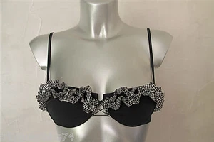 Bh Bikini Vichy Karo Schwarz 80B US 30B Luxus Vannina vesperini V Neu - Bild 1 von 3