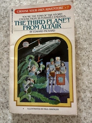 The Third Planet from Altair Choose Your Own Adventure #7 by Edward Packard 1982 - Image 1 of 4