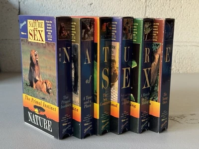 The Nature of Sex VHS Box Set Collection - Image 1 of 4