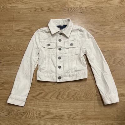 Chaqueta de Pana Polo Ralph Lauren Niños 7 Camionero Blanca Juvenil Foto 1 de 4