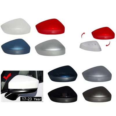 CX-5 Side Mirror Cover ABS Mirror Cap Tape On The Back Scratch Prevention - Image 1 of 4