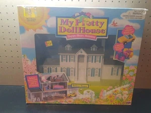 DE COLECCIÓN 1994 GALOOB MY PRETTY DOLLHOUSE HAPPY HEART MANSION 21103 NUEVA CAJA SELLADA - Imagen 1 de 8