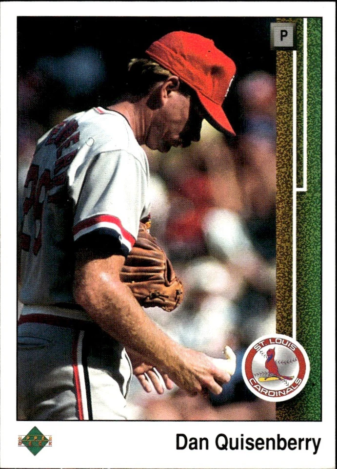 1989 Upper Deck #533 Dan Quisenberry [GOATCARDS] - Image 1 of 2
