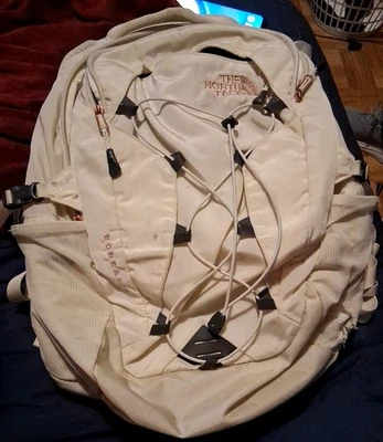 Mochila para portátil Northface unisex Borealis color crema Foto 1 de 4