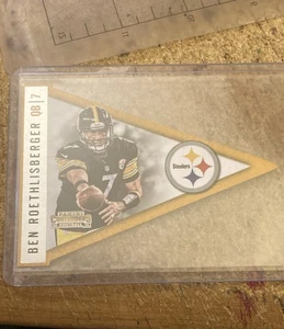 Panini Contenders 2015 - Fanions Ben Roethlisberger #P21 - Photo 1/1