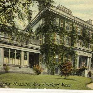 Vintage Postkarte St. Josephs Hospital New Bedford Massachusetts - Bild 1 von 8