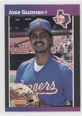 1989 Donruss Jose Guzman (*Denotes* on Back) #284 - Image 1 of 2