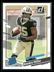 Donruss 2023 Donruss #375 Kendre Miller New Orleans Saints Rookie - Picture 1 of 2